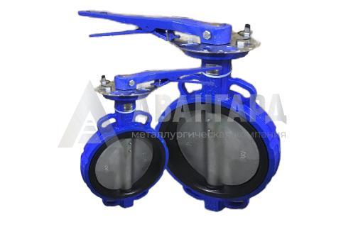 Затвор дисковый ЗПФ Ду100 Ру16 с электроприводом